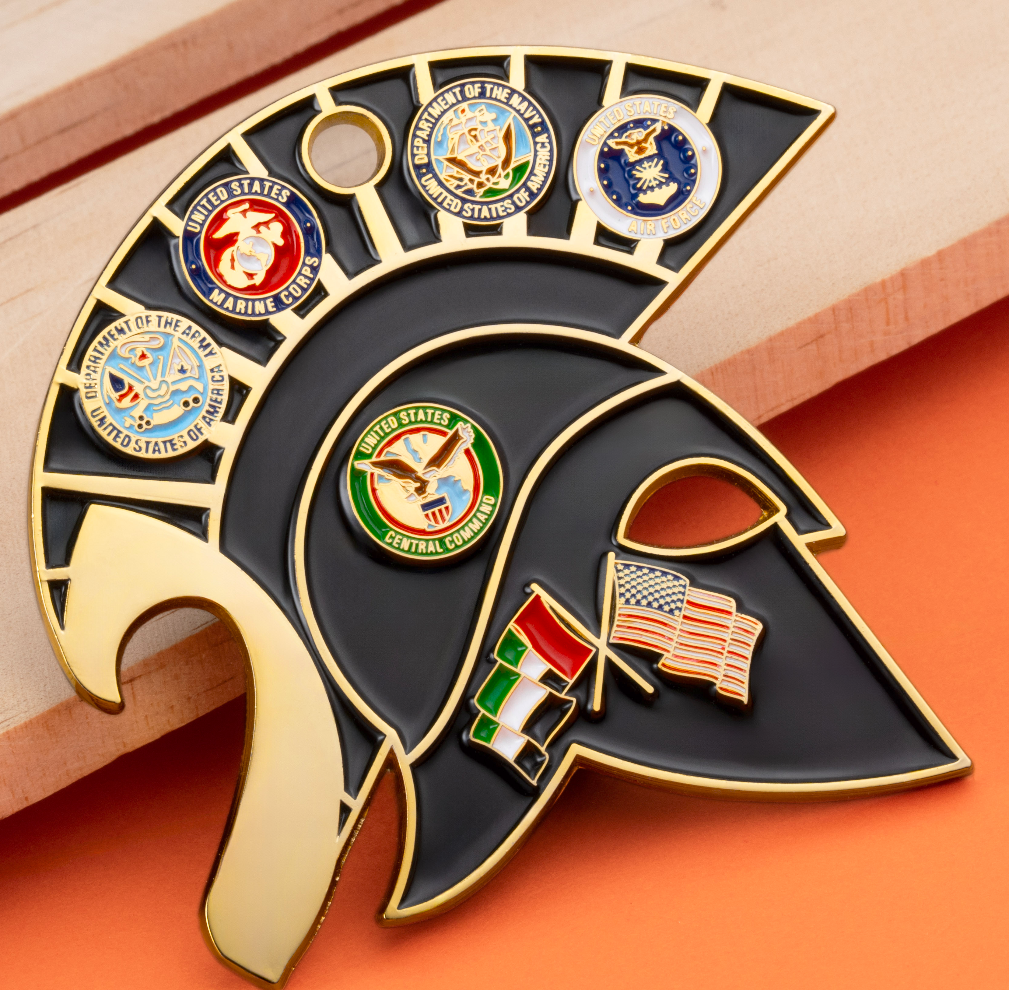 Soft Enamel On Both Sides - Challenge Coins