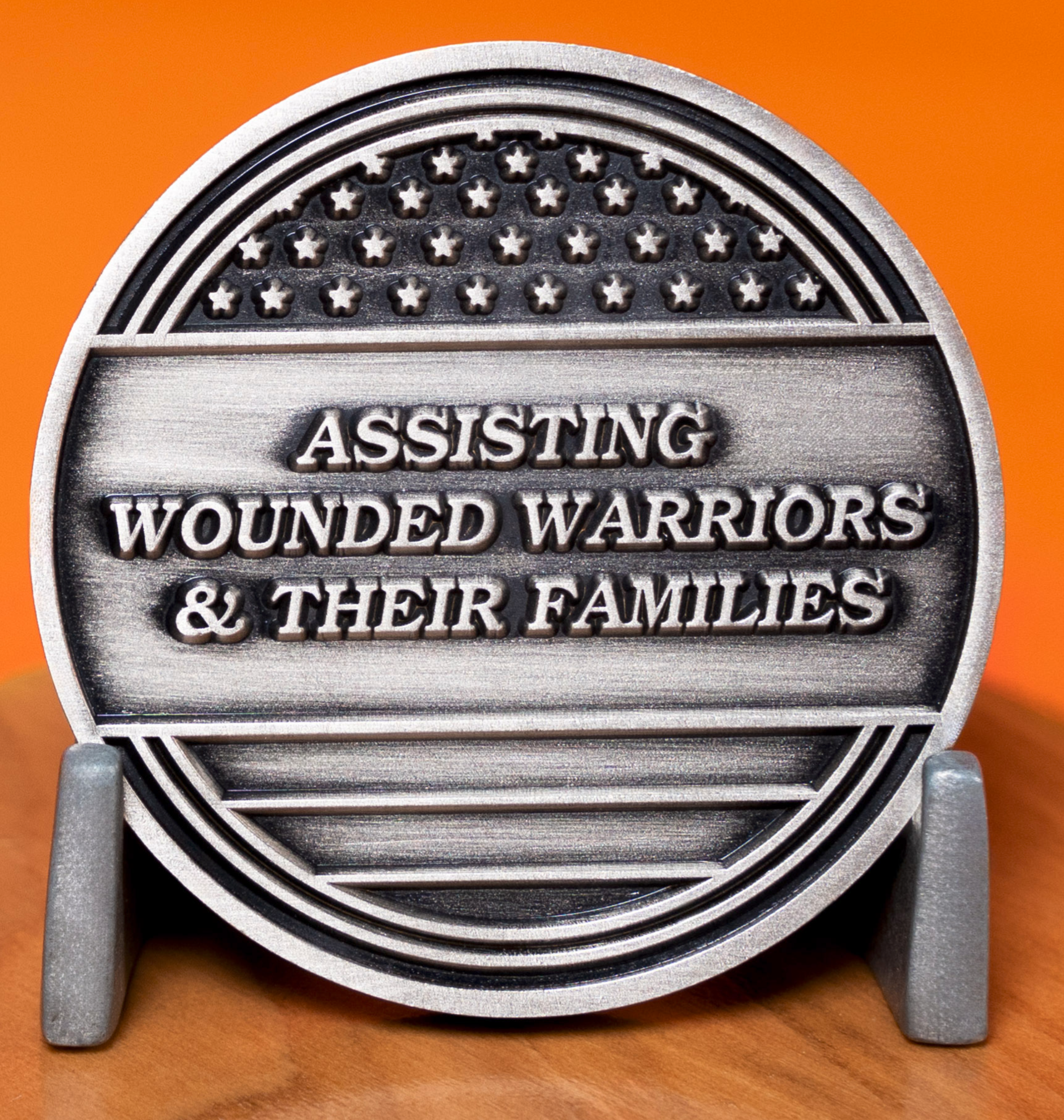 Soft Enamel On One Side - Challenge Coins