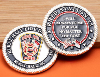 Soft Enamel On Both Sides - Challenge Coins