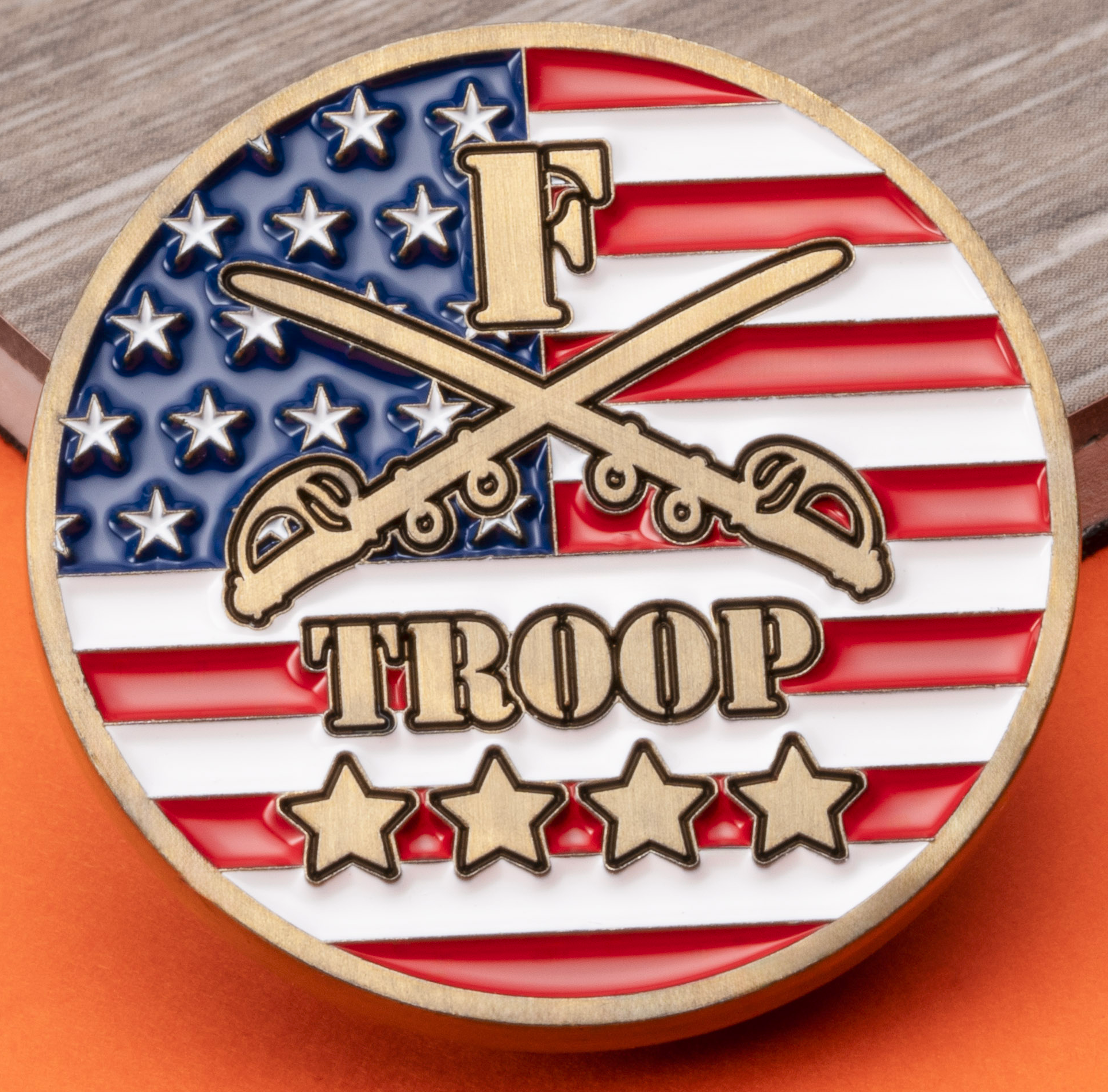 Soft Enamel On Both Sides - Challenge Coins