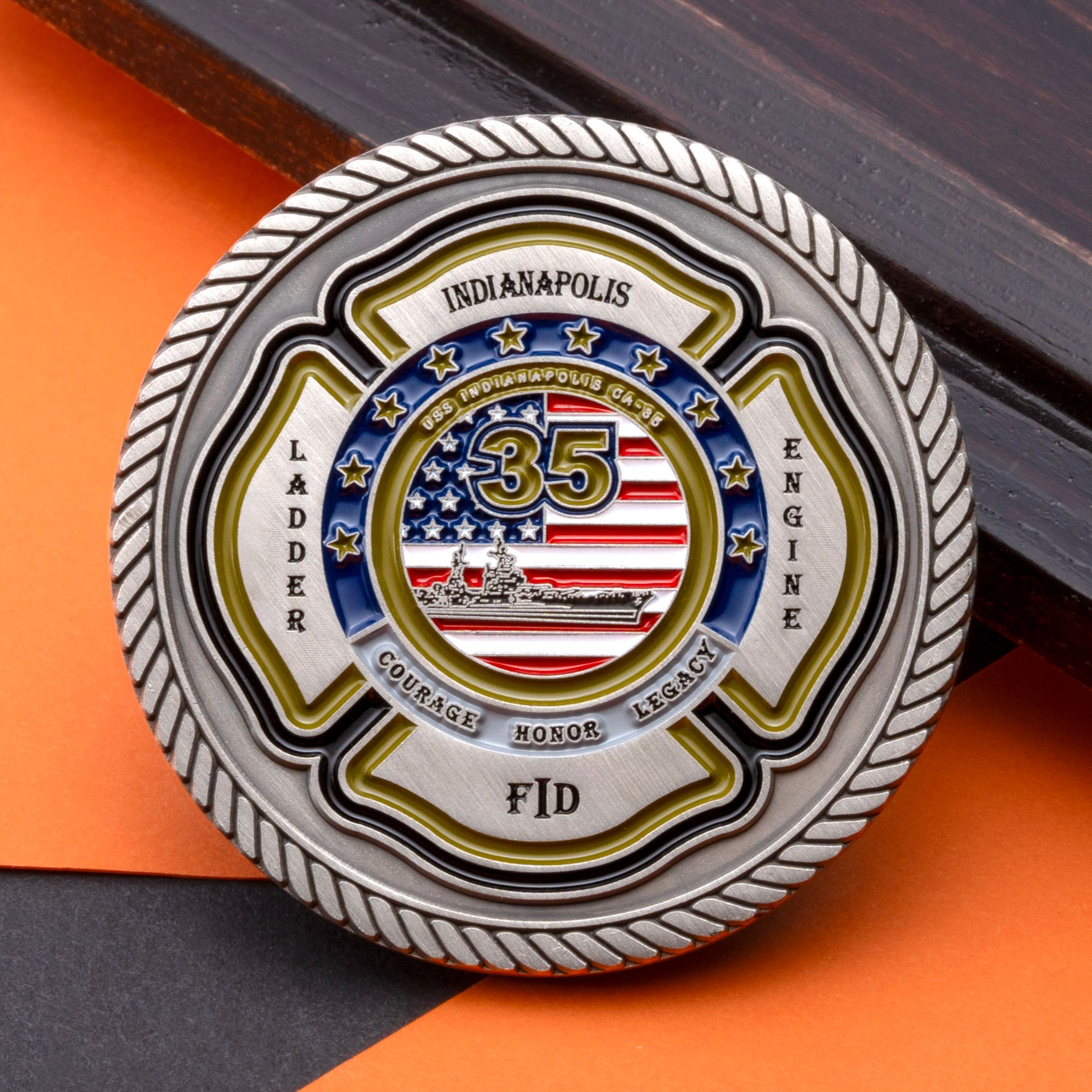 Soft Enamel On Both Sides - Challenge Coins