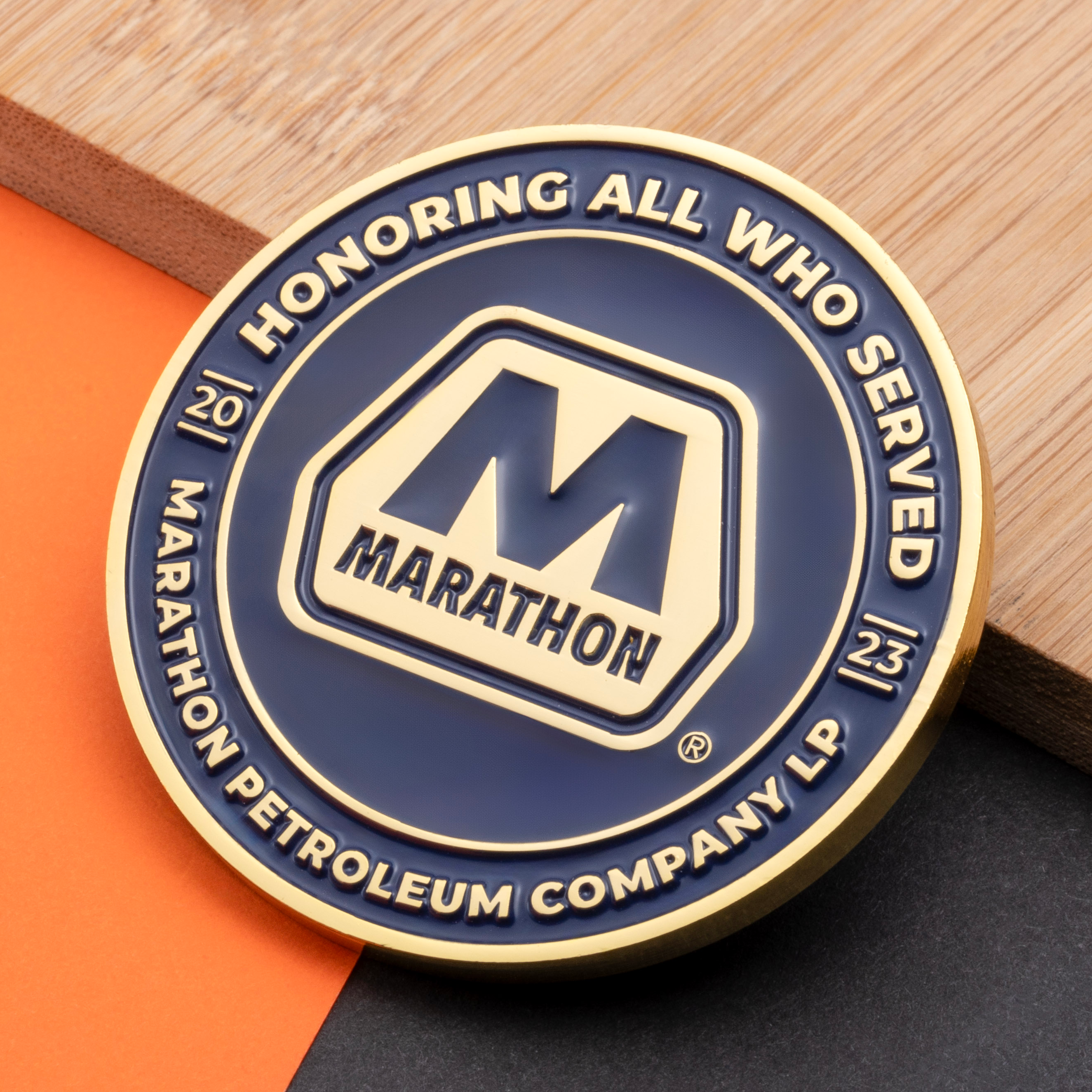 Soft Enamel On Both Sides - Challenge Coins