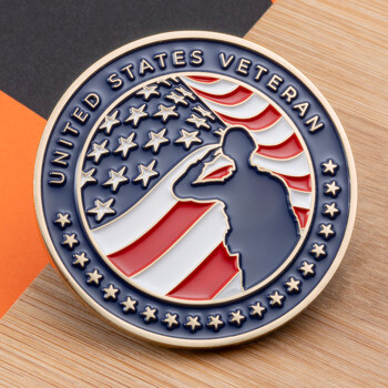 Soft Enamel On Both Sides - Challenge Coins