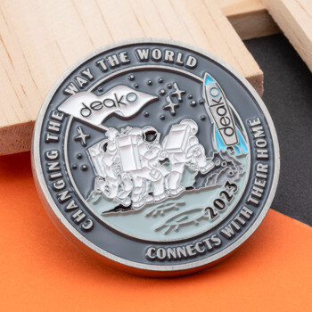 Color On One Side - Challenge Coins