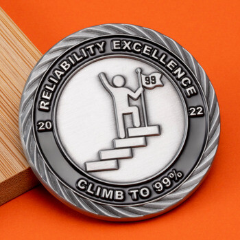 Color On One Side - Challenge Coins