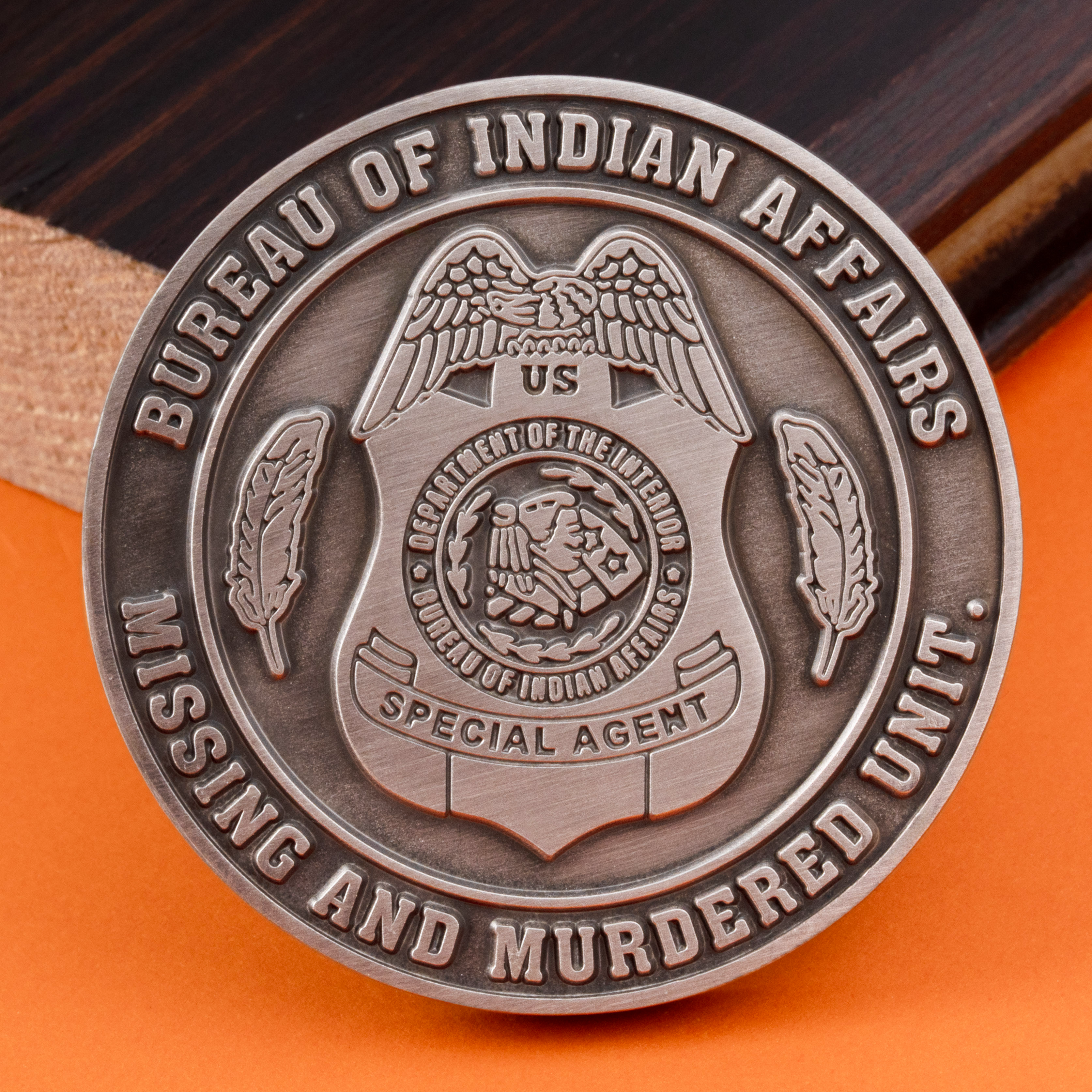 Color On One Side - Challenge Coins