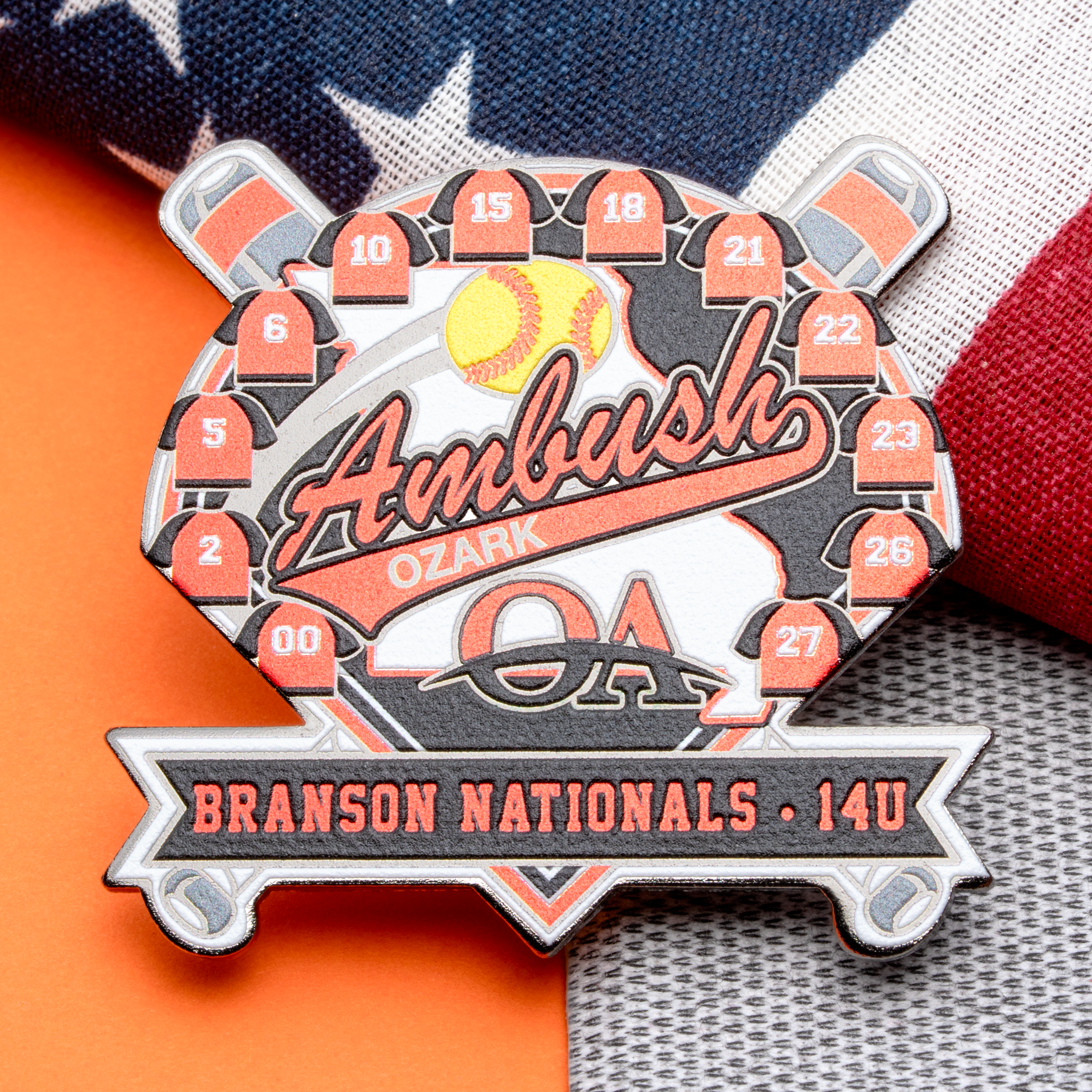 Made in USA - Rush Pin - Lapel Pins