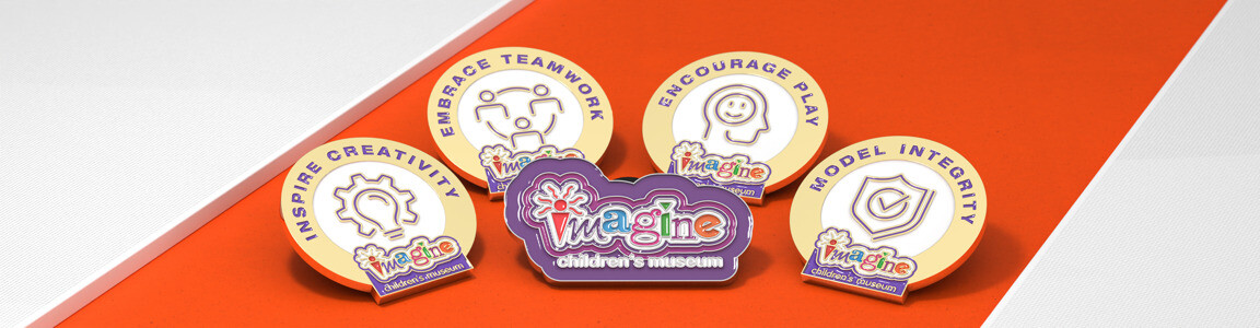 How Imagine Children’s Museum Uses Custom Pins to Celebrate Learning & Growth