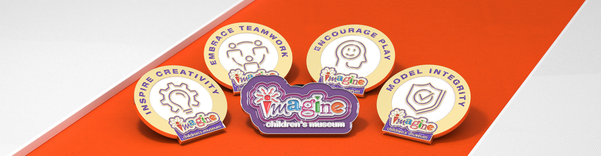 How Imagine Children’s Museum Uses Custom Pins to Celebrate Learning & Growth