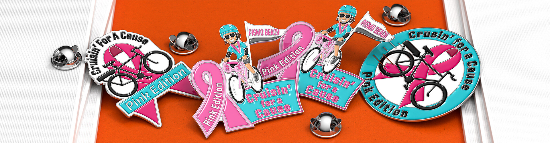 Cruisin' for a Cause: How Custom Lapel Pins Help Communities Ride Together